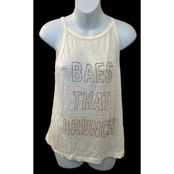NWT Anthropologie BAES THAT BRUNCH Linen Tank Top Women's XS/S Chloe Oliver $38 - Picture 1 of 9